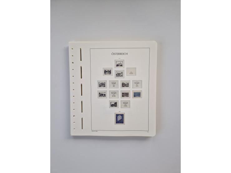 1899/2023, überkomplette postfrische und zusätzlich etwas gestempelte Sammlung in 12 Vordruckalben und losen Blättern, ab 194