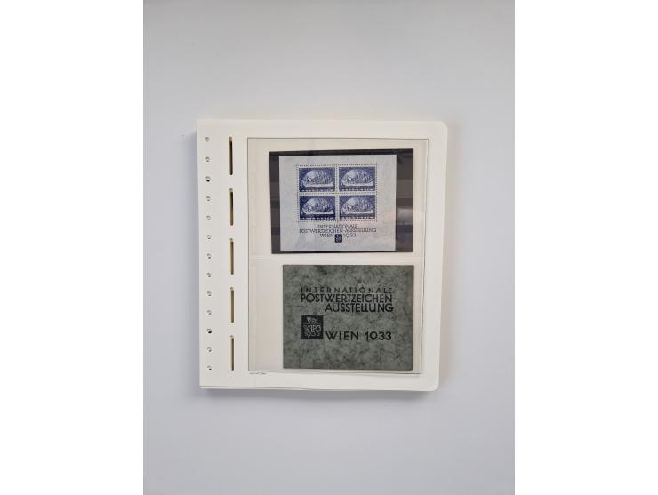 1899/2023, überkomplette postfrische und zusätzlich etwas gestempelte Sammlung in 12 Vordruckalben und losen Blättern, ab 194