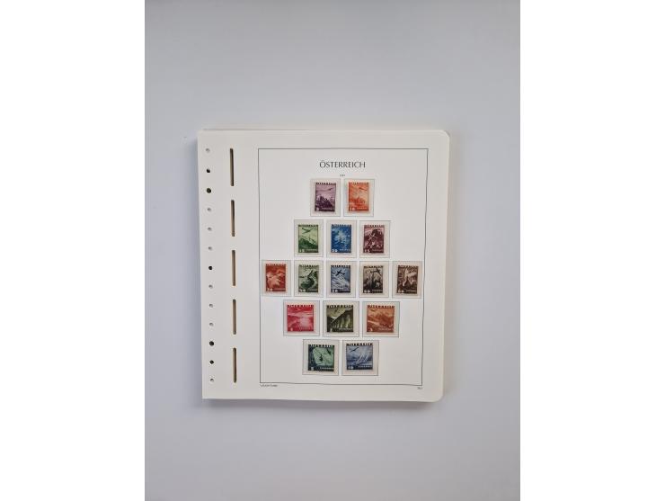 1899/2023, überkomplette postfrische und zusätzlich etwas gestempelte Sammlung in 12 Vordruckalben und losen Blättern, ab 194