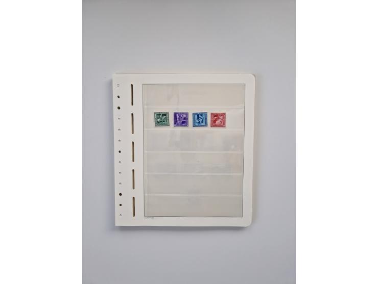 1899/2023, überkomplette postfrische und zusätzlich etwas gestempelte Sammlung in 12 Vordruckalben und losen Blättern, ab 194