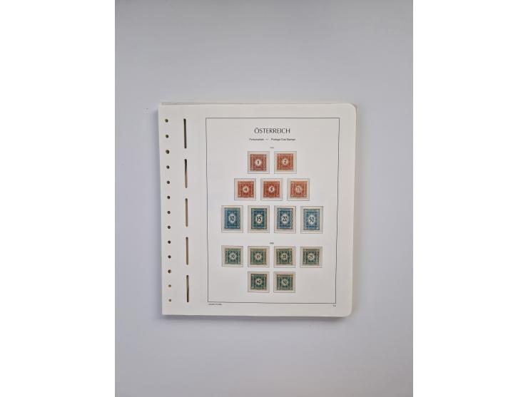 1899/2023, überkomplette postfrische und zusätzlich etwas gestempelte Sammlung in 12 Vordruckalben und losen Blättern, ab 194