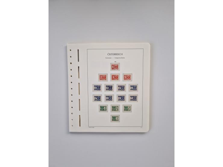 1899/2023, überkomplette postfrische und zusätzlich etwas gestempelte Sammlung in 12 Vordruckalben und losen Blättern, ab 194