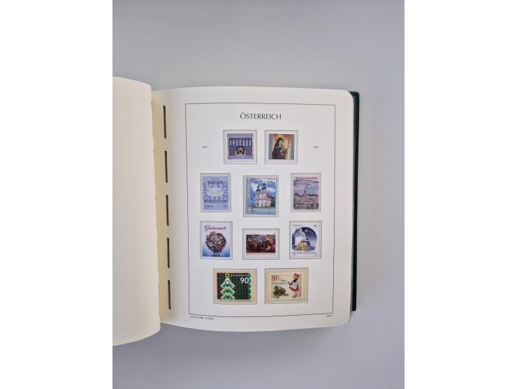 1899/2023, überkomplette postfrische und zusätzlich etwas gestempelte Sammlung in 12 Vordruckalben und losen Blättern, ab 194