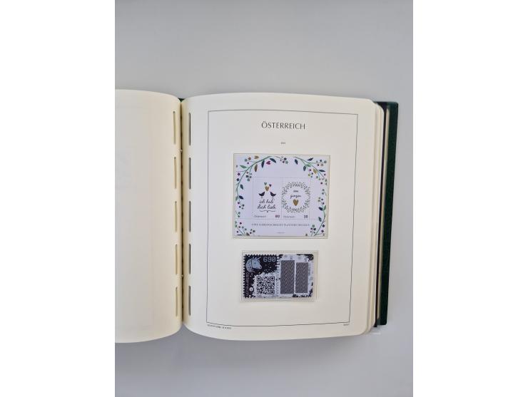 1899/2023, überkomplette postfrische und zusätzlich etwas gestempelte Sammlung in 12 Vordruckalben und losen Blättern, ab 194