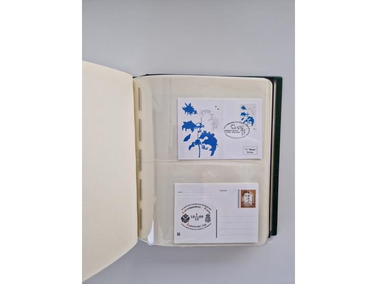 1899/2023, überkomplette postfrische und zusätzlich etwas gestempelte Sammlung in 12 Vordruckalben und losen Blättern, ab 194