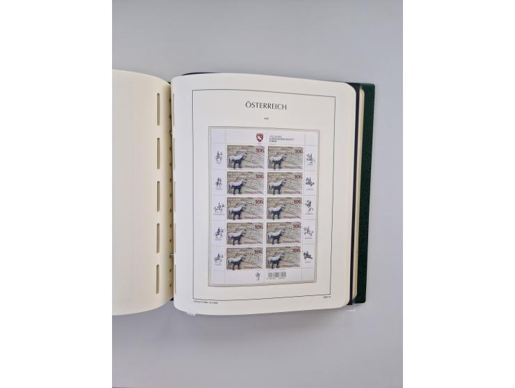 1899/2023, überkomplette postfrische und zusätzlich etwas gestempelte Sammlung in 12 Vordruckalben und losen Blättern, ab 194