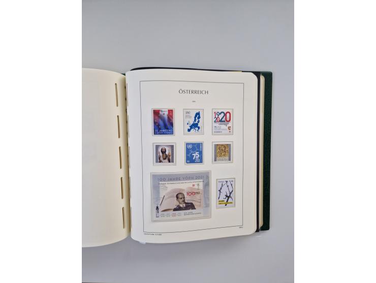 1899/2023, überkomplette postfrische und zusätzlich etwas gestempelte Sammlung in 12 Vordruckalben und losen Blättern, ab 194