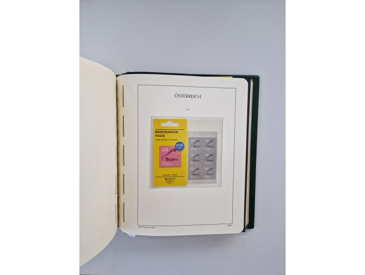1899/2023, überkomplette postfrische und zusätzlich etwas gestempelte Sammlung in 12 Vordruckalben und losen Blättern, ab 194