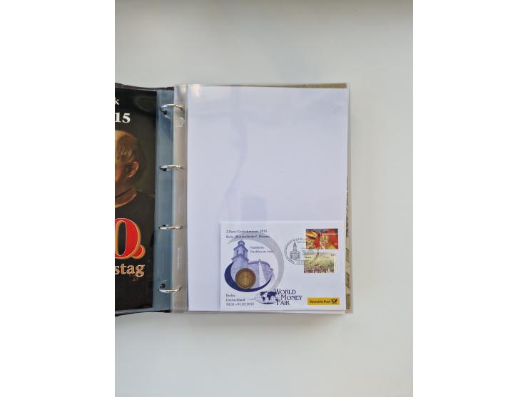 BRD: 1997/2023, Sammlung der Numisblätter von 1/1997 bis 5/2023, dabei Silbermünzen 10 DM (25), 10 € (101), 20 € (38) und 25 