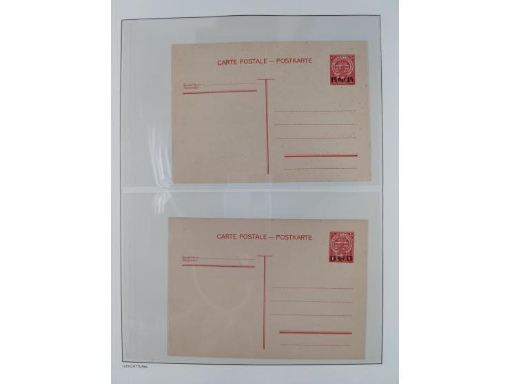 1939/45, postfrische und winzig ungebrauchte/gestempelte Sammlung mit vielen kompletten Gebieten, dabei Böhmen und Mähren mit