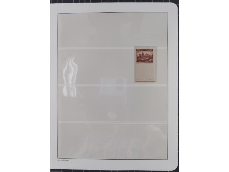 1939/45, postfrische und winzig ungebrauchte/gestempelte Sammlung mit vielen kompletten Gebieten, dabei Böhmen und Mähren mit