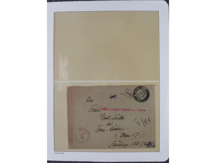 1939/45, postfrische und winzig ungebrauchte/gestempelte Sammlung mit vielen kompletten Gebieten, dabei Böhmen und Mähren mit