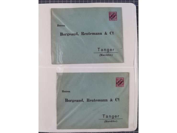 1898/1919, meist postfrische Sammlung inkl. 23 Ganzsachen, dabei einige komplette Sätze, Kaiseryacht meist bis 1 oder 2 M. kp