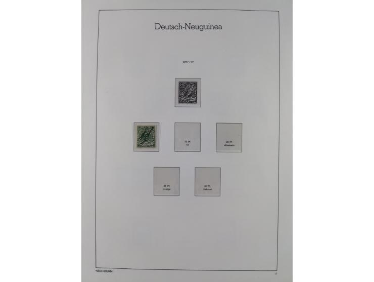 1898/1919, meist postfrische Sammlung inkl. 23 Ganzsachen, dabei einige komplette Sätze, Kaiseryacht meist bis 1 oder 2 M. kp