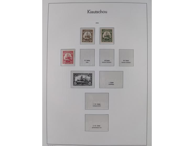 1898/1919, meist postfrische Sammlung inkl. 23 Ganzsachen, dabei einige komplette Sätze, Kaiseryacht meist bis 1 oder 2 M. kp