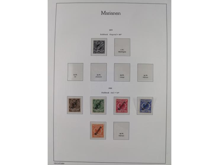 1898/1919, meist postfrische Sammlung inkl. 23 Ganzsachen, dabei einige komplette Sätze, Kaiseryacht meist bis 1 oder 2 M. kp