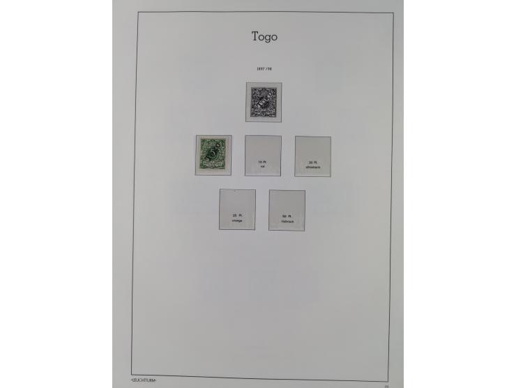 1898/1919, meist postfrische Sammlung inkl. 23 Ganzsachen, dabei einige komplette Sätze, Kaiseryacht meist bis 1 oder 2 M. kp