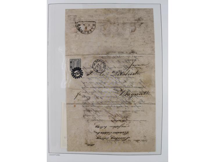 1849/1934 (ca.), meist postfrische Sammlung ab Altdeutschland mit einigen besseren Ausgaben, dabei u.a. Bayern mit Plattennum