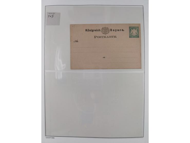 1849/1934 (ca.), meist postfrische Sammlung ab Altdeutschland mit einigen besseren Ausgaben, dabei u.a. Bayern mit Plattennum