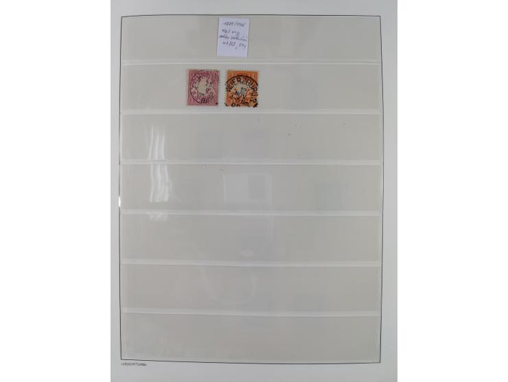 1849/1934 (ca.), meist postfrische Sammlung ab Altdeutschland mit einigen besseren Ausgaben, dabei u.a. Bayern mit Plattennum