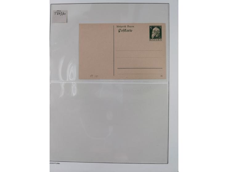 1849/1934 (ca.), meist postfrische Sammlung ab Altdeutschland mit einigen besseren Ausgaben, dabei u.a. Bayern mit Plattennum