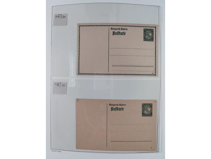 1849/1934 (ca.), meist postfrische Sammlung ab Altdeutschland mit einigen besseren Ausgaben, dabei u.a. Bayern mit Plattennum