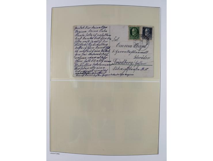 1849/1934 (ca.), meist postfrische Sammlung ab Altdeutschland mit einigen besseren Ausgaben, dabei u.a. Bayern mit Plattennum