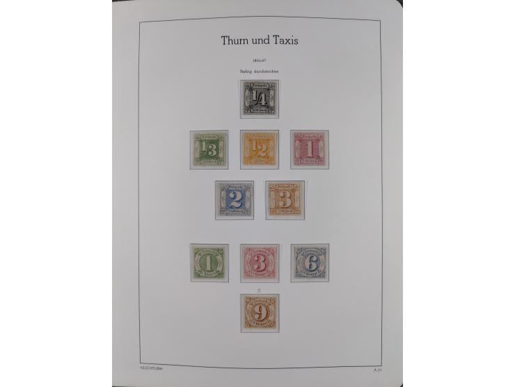 1849/1934 (ca.), meist postfrische Sammlung ab Altdeutschland mit einigen besseren Ausgaben, dabei u.a. Bayern mit Plattennum