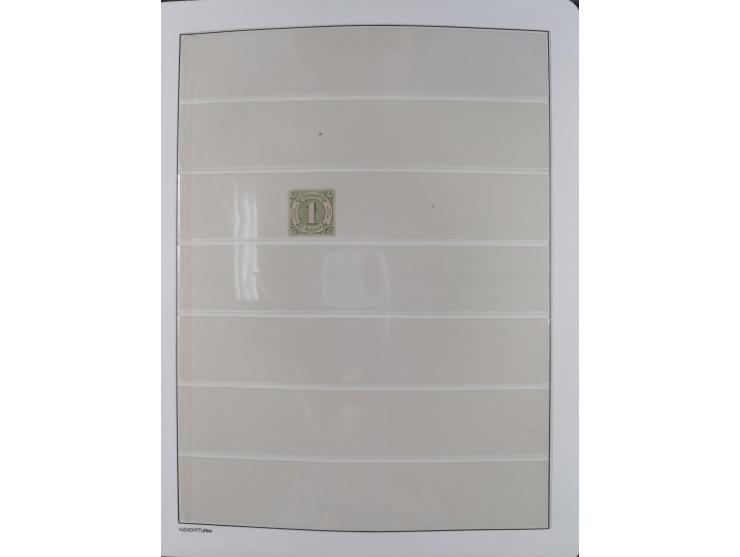 1849/1934 (ca.), meist postfrische Sammlung ab Altdeutschland mit einigen besseren Ausgaben, dabei u.a. Bayern mit Plattennum