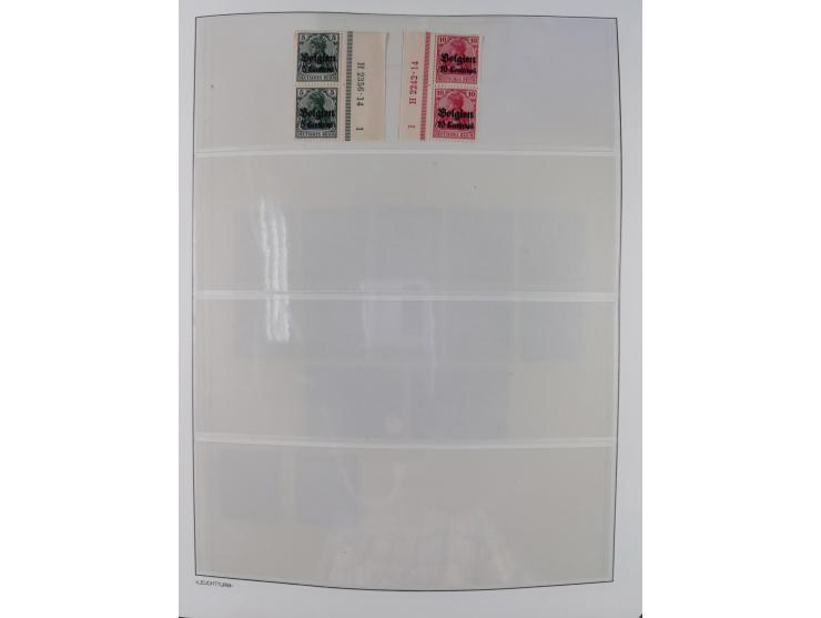 1849/1934 (ca.), meist postfrische Sammlung ab Altdeutschland mit einigen besseren Ausgaben, dabei u.a. Bayern mit Plattennum