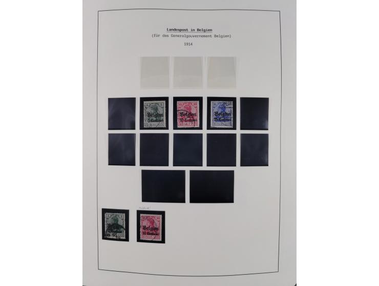 1849/1934 (ca.), meist postfrische Sammlung ab Altdeutschland mit einigen besseren Ausgaben, dabei u.a. Bayern mit Plattennum