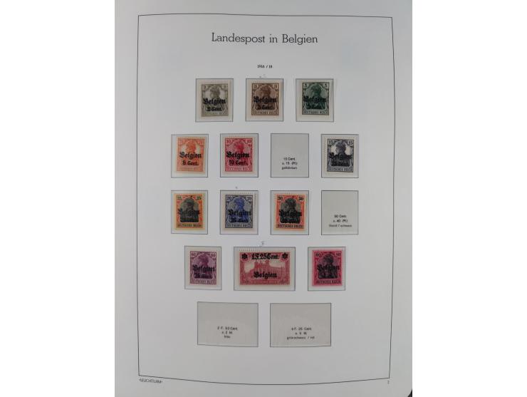 1849/1934 (ca.), meist postfrische Sammlung ab Altdeutschland mit einigen besseren Ausgaben, dabei u.a. Bayern mit Plattennum