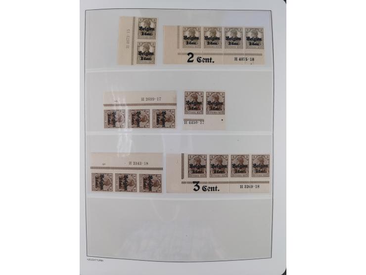 1849/1934 (ca.), meist postfrische Sammlung ab Altdeutschland mit einigen besseren Ausgaben, dabei u.a. Bayern mit Plattennum