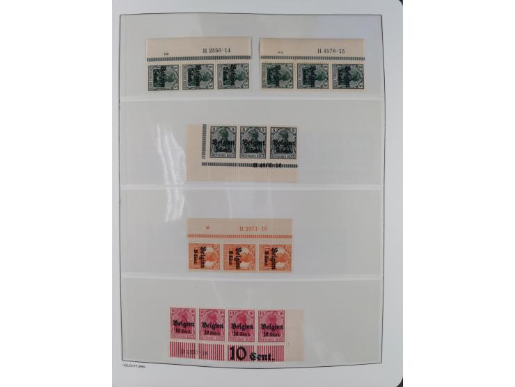 1849/1934 (ca.), meist postfrische Sammlung ab Altdeutschland mit einigen besseren Ausgaben, dabei u.a. Bayern mit Plattennum