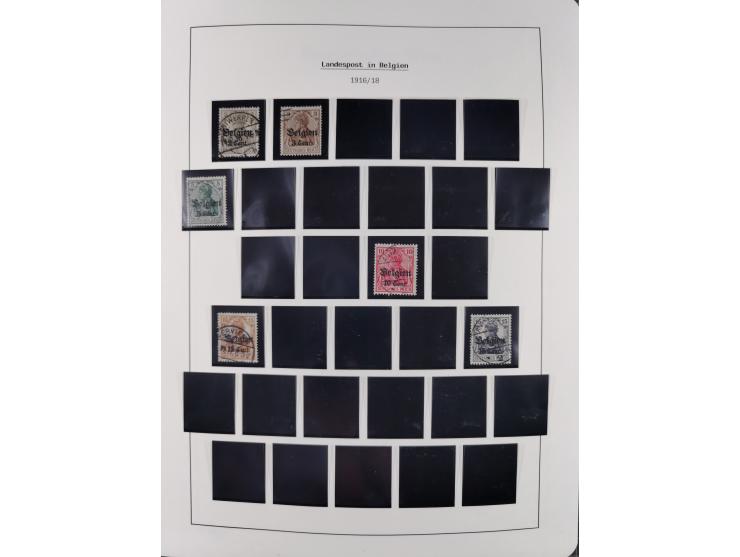 1849/1934 (ca.), meist postfrische Sammlung ab Altdeutschland mit einigen besseren Ausgaben, dabei u.a. Bayern mit Plattennum