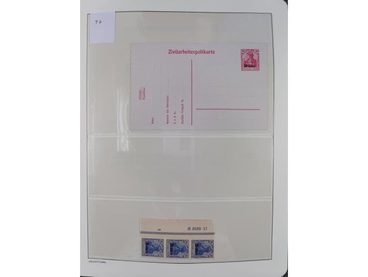 1849/1934 (ca.), meist postfrische Sammlung ab Altdeutschland mit einigen besseren Ausgaben, dabei u.a. Bayern mit Plattennum