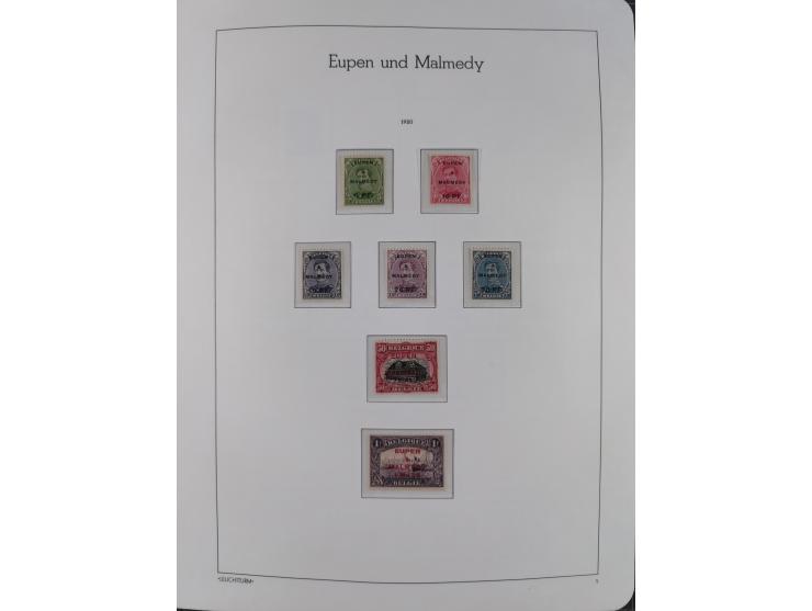 1849/1934 (ca.), meist postfrische Sammlung ab Altdeutschland mit einigen besseren Ausgaben, dabei u.a. Bayern mit Plattennum