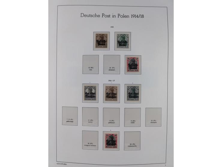 1849/1934 (ca.), meist postfrische Sammlung ab Altdeutschland mit einigen besseren Ausgaben, dabei u.a. Bayern mit Plattennum