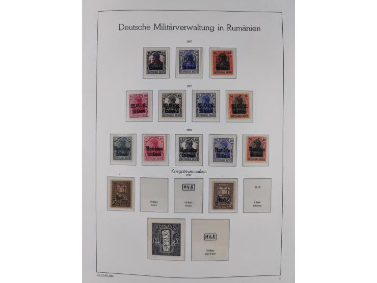 1849/1934 (ca.), meist postfrische Sammlung ab Altdeutschland mit einigen besseren Ausgaben, dabei u.a. Bayern mit Plattennum