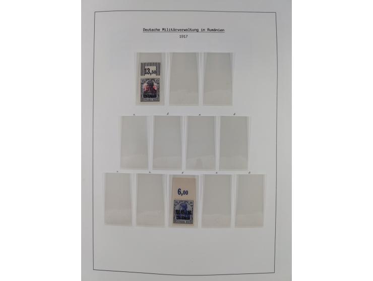 1849/1934 (ca.), meist postfrische Sammlung ab Altdeutschland mit einigen besseren Ausgaben, dabei u.a. Bayern mit Plattennum