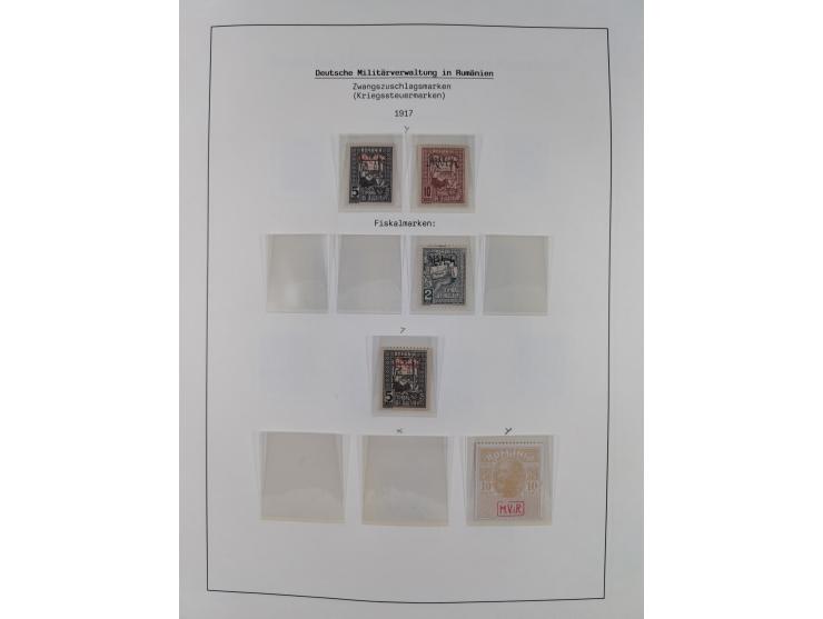 1849/1934 (ca.), meist postfrische Sammlung ab Altdeutschland mit einigen besseren Ausgaben, dabei u.a. Bayern mit Plattennum