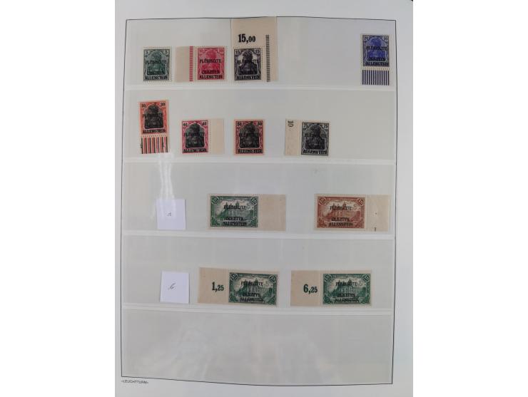 1849/1934 (ca.), meist postfrische Sammlung ab Altdeutschland mit einigen besseren Ausgaben, dabei u.a. Bayern mit Plattennum