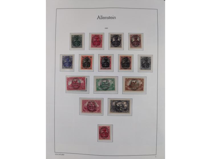 1849/1934 (ca.), meist postfrische Sammlung ab Altdeutschland mit einigen besseren Ausgaben, dabei u.a. Bayern mit Plattennum