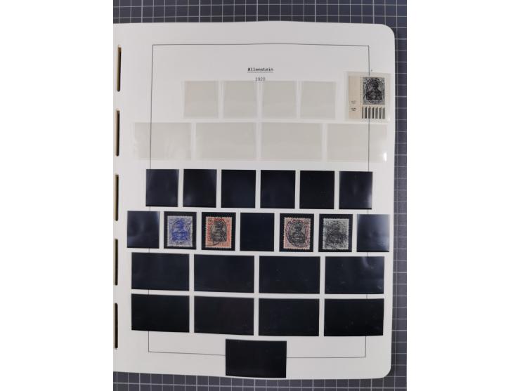 1849/1934 (ca.), meist postfrische Sammlung ab Altdeutschland mit einigen besseren Ausgaben, dabei u.a. Bayern mit Plattennum