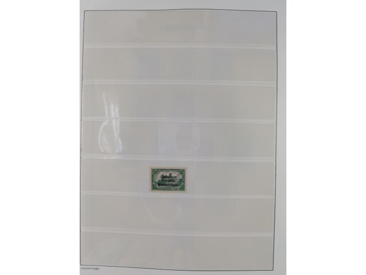 1849/1934 (ca.), meist postfrische Sammlung ab Altdeutschland mit einigen besseren Ausgaben, dabei u.a. Bayern mit Plattennum