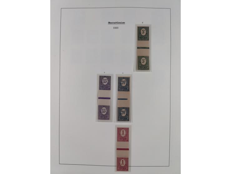 1849/1934 (ca.), meist postfrische Sammlung ab Altdeutschland mit einigen besseren Ausgaben, dabei u.a. Bayern mit Plattennum