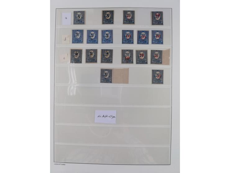 1849/1934 (ca.), meist postfrische Sammlung ab Altdeutschland mit einigen besseren Ausgaben, dabei u.a. Bayern mit Plattennum