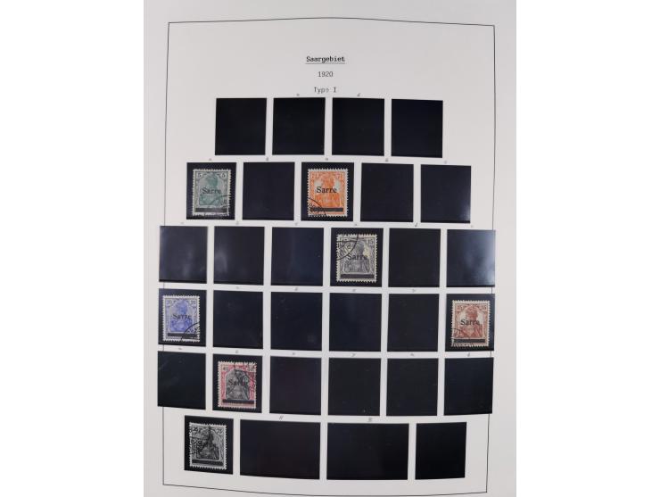 1849/1934 (ca.), meist postfrische Sammlung ab Altdeutschland mit einigen besseren Ausgaben, dabei u.a. Bayern mit Plattennum