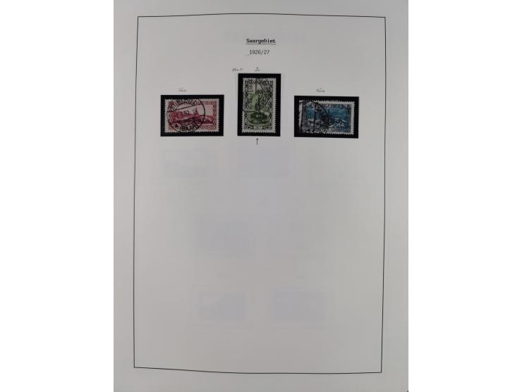 1849/1934 (ca.), meist postfrische Sammlung ab Altdeutschland mit einigen besseren Ausgaben, dabei u.a. Bayern mit Plattennum