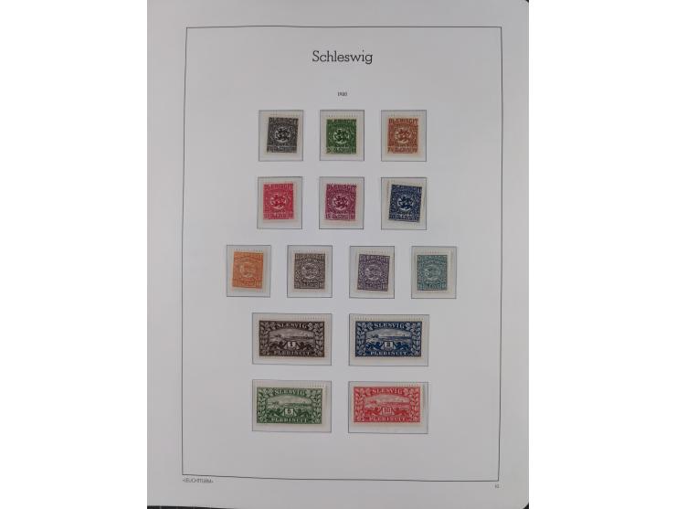 1849/1934 (ca.), meist postfrische Sammlung ab Altdeutschland mit einigen besseren Ausgaben, dabei u.a. Bayern mit Plattennum